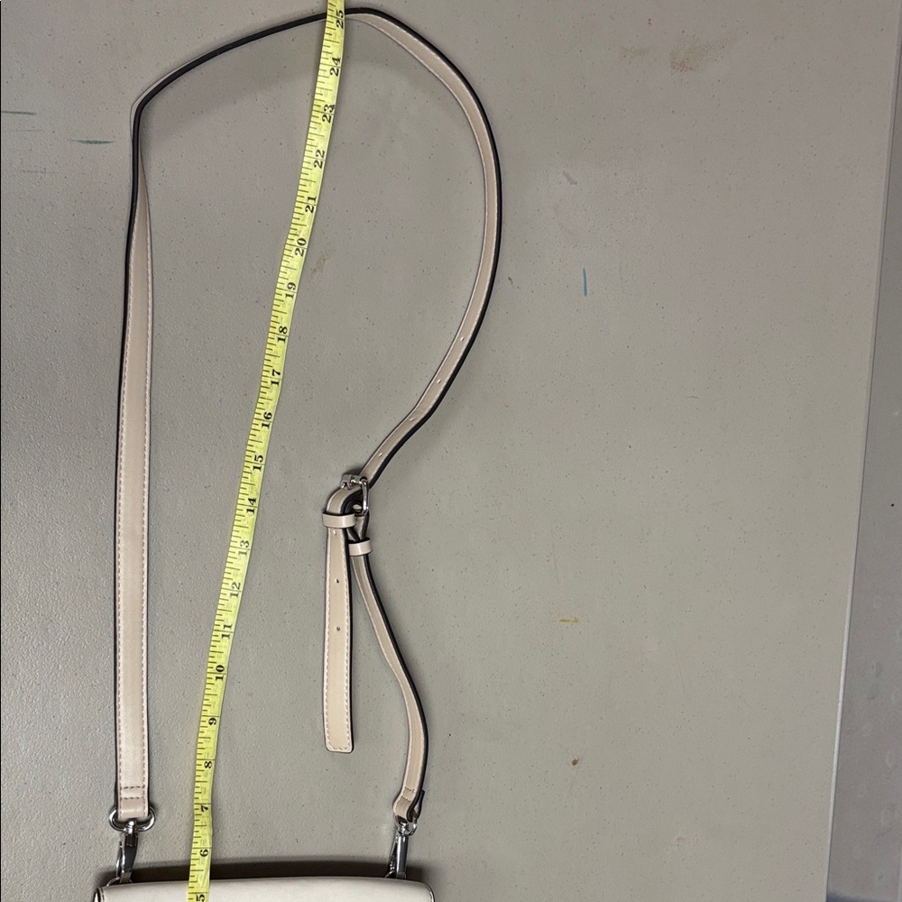 Michael Kors Cream and Tan Crossbody Bag - Picture 7 of 7